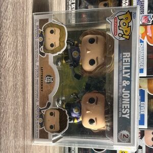 Funko Pop Reilly & Jonesy Figures - Brown and Blue